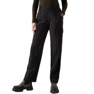 Athleta Vienna Cargo Pant Black Size 16 Style 988133 Travel Pants